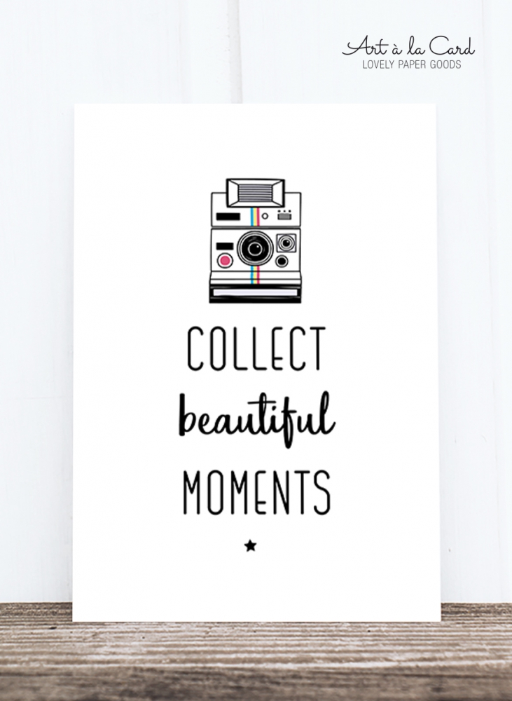 Bild 1 von Postkarte: Collect beautiful moments HF