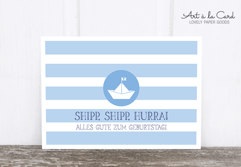 Bild 1 von Postkarte: Shipp, shipp, hurra!