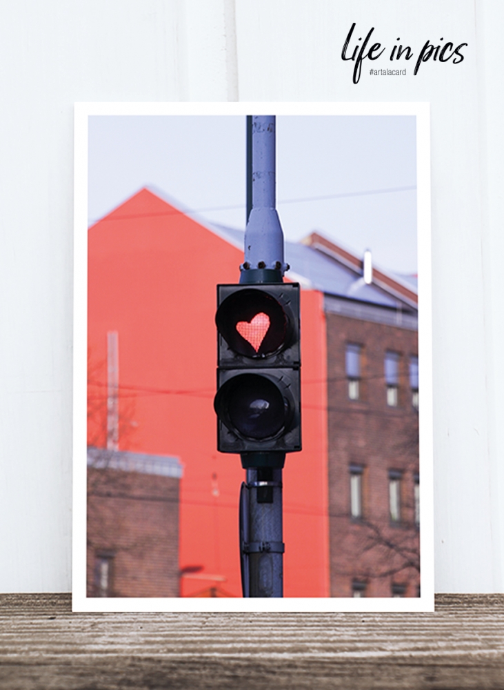 Bild 1 von Foto-Postkarte: Traffic lights