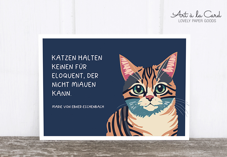 Bild 1 von Postkarte: Katzen, Miauen