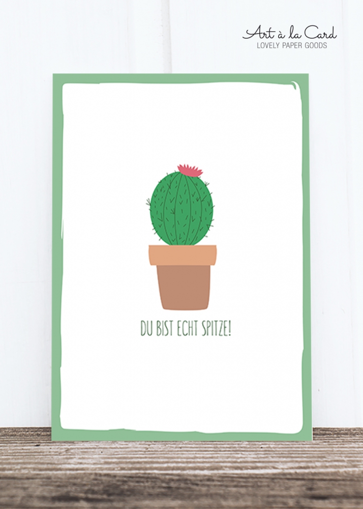 Bild 1 von Postkarte: Spitze, Kaktus HF