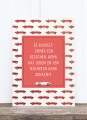 Holzschliff-Postkarte: Gang RM HF