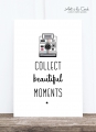 Postkarte: Collect beautiful moments HF