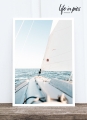 Foto-Postkarte: Sailing