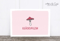 Postkarte: Glückspilzin