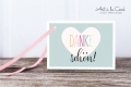 Geschenkanhänger: Buntes Dankeschön
