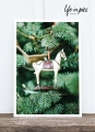 Foto-Postkarte: Horse pendant