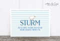 Postkarte: Sturm