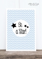 Postkarte: Be a Star, HF