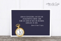 Postkarte: Postkarte: Saint-Exupéry, Uhr