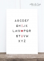 Postkarte: I love you, ABC