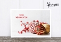Foto-Postkarte: Christmas balls