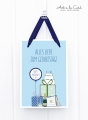 Geschenktüte: Geburtstagsparty, blau