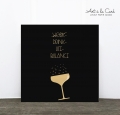 Cocktail-Serviette: Drink-Life Balance