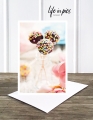 Foto-Klappkarte: Cake pops