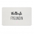 D@H Tray: Weltbeste Freundin