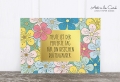 Holzschliff-Postkarte: Blütenzauber M