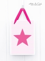 Geschenktüte: Stern, pink