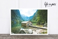 Foto-Postkarte: Mountain hut