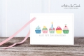 Geschenkanhänger: Muffins Pastell