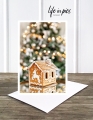 Foto-Klappkarte: Gingerbread house