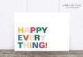 Postkarte: Happy Everything