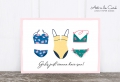 Postkarte: Girls sun