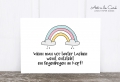 Postkarte: Regenbogen
