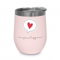 D@H Thermo Mug: Love, peace, happiness