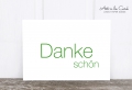 Postkarte: Danke schön