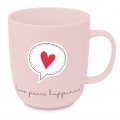 D@H Mug 2.0: Love, peace, happiness