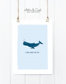 Kunstdruck: I whale always love you!