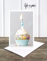 Foto-Klappkarte: Birthday muffin