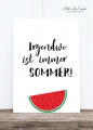Postkarte: Sommer