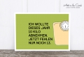 Postkarte: Waage