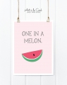 Kunstdruck: Melon