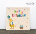 Serviette: Giraffe